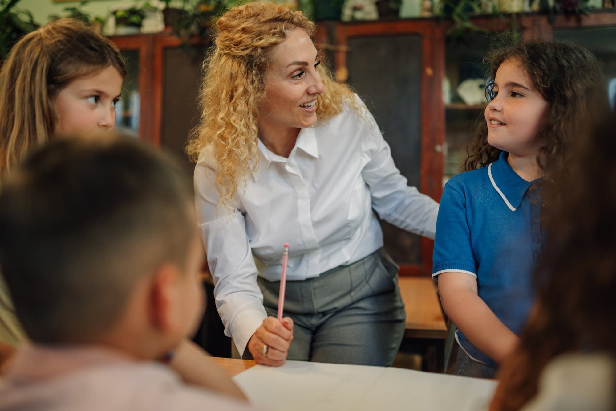 Teacher mentoring and student interaction